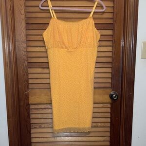 Forever 21 Vibrant Yellow Dress